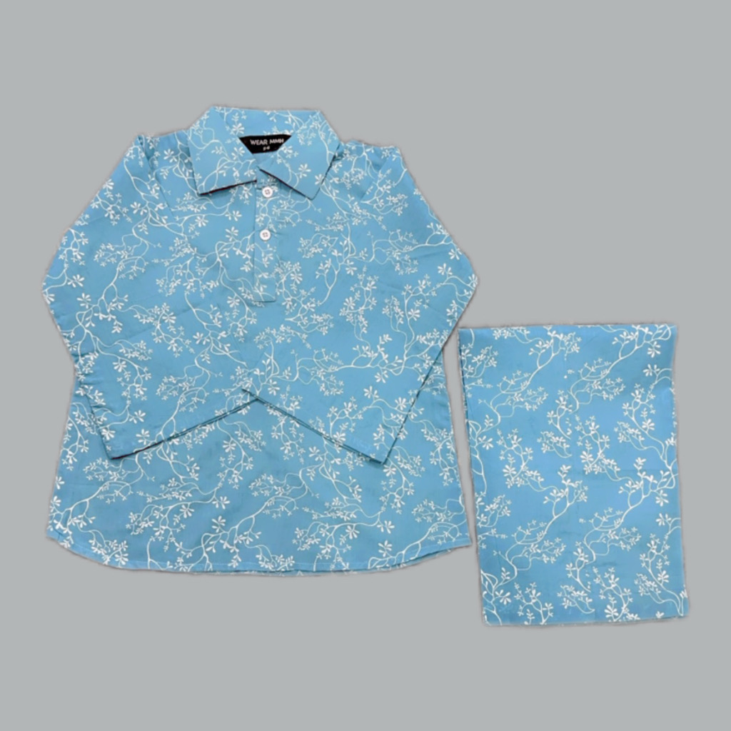 Misty Blue Co ord Set