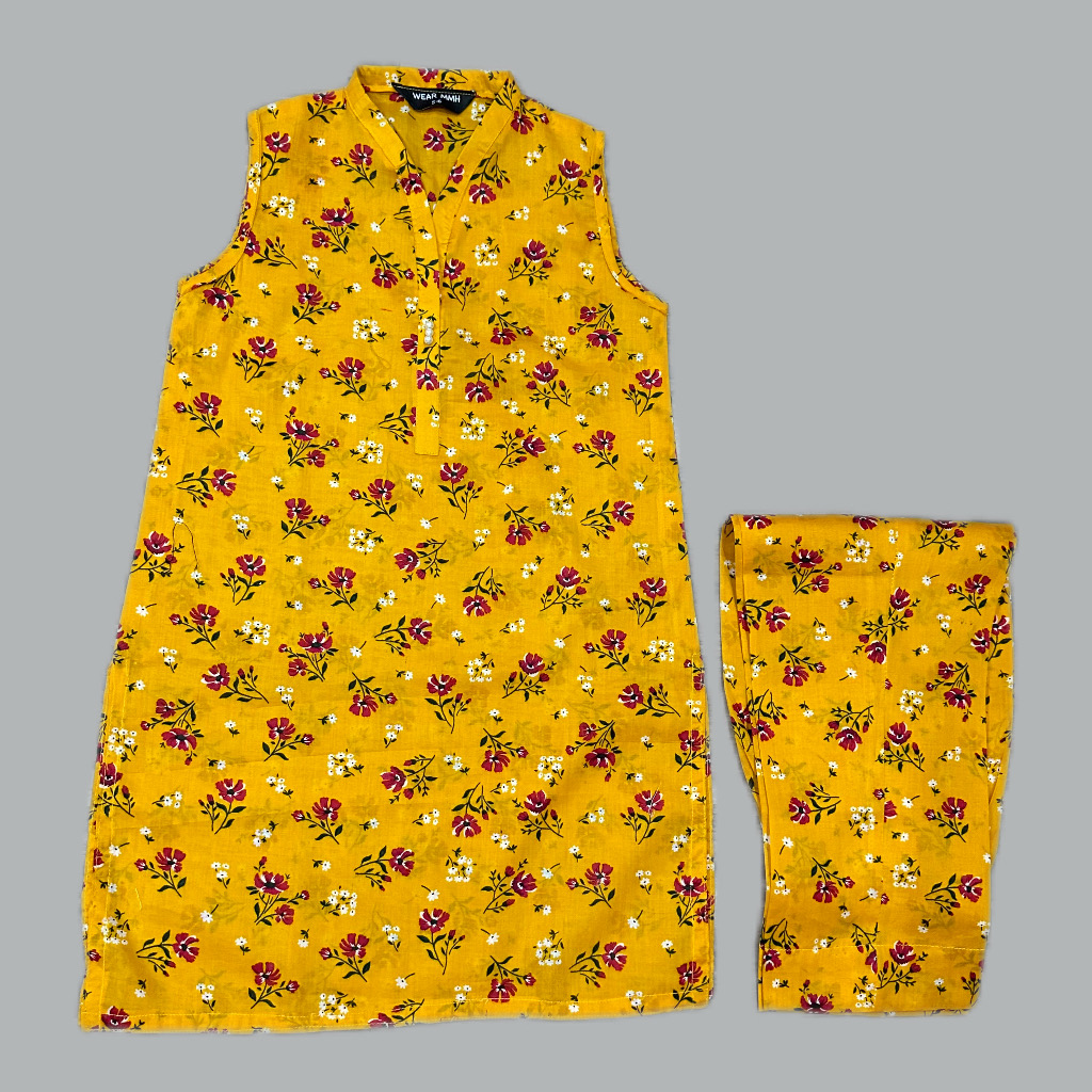 Yellow Floral Co ord set